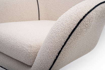 Lask ELIS Swivel Armchair – 88 x 88–106 cm