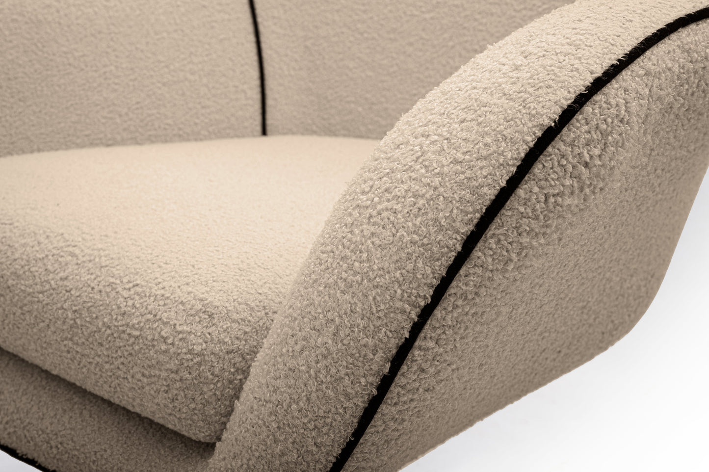 Lask ELIS Swivel Armchair – 88 x 88–106 cm