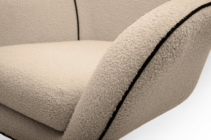 Lask ELIS Swivel Armchair – 88 x 88–106 cm