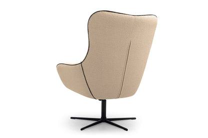 Lask ELIS Swivel Armchair – 88 x 88–106 cm