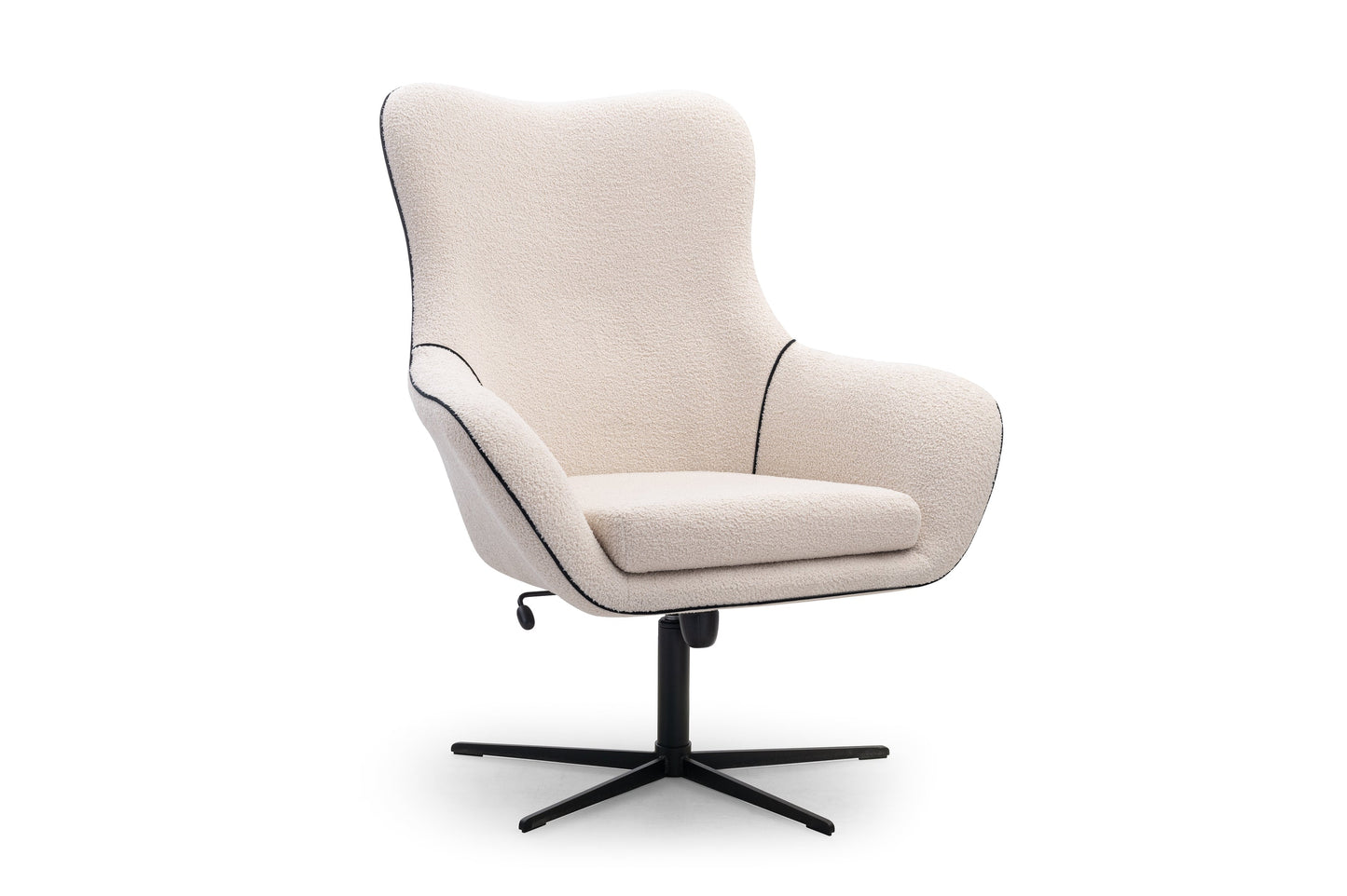 Lask ELIS Swivel Armchair – 88 x 88–106 cm