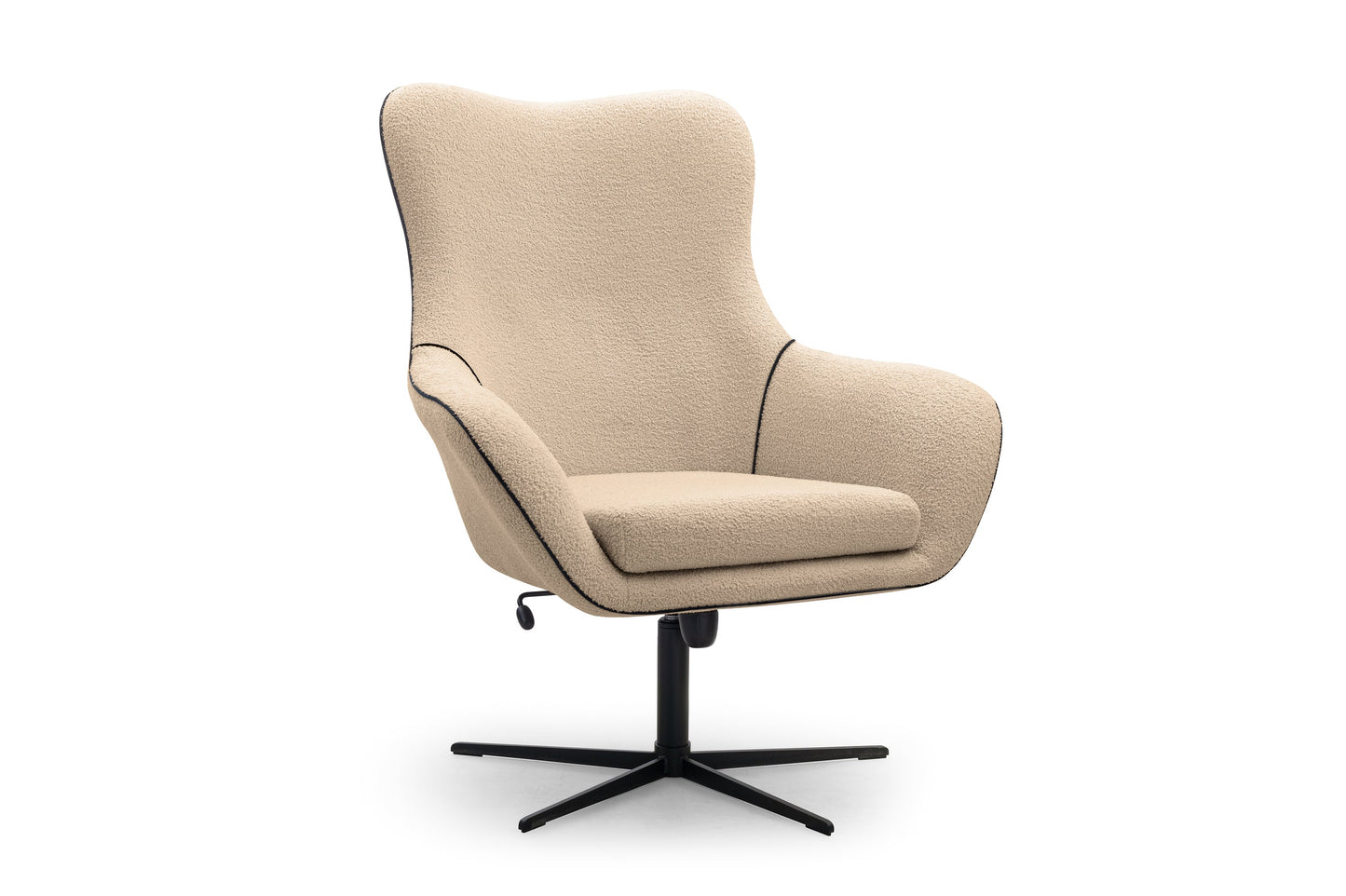 Lask ELIS Swivel Armchair – 88 x 88–106 cm