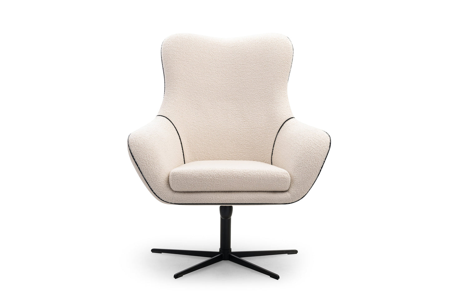 Lask ELIS Swivel Armchair – 88 x 88–106 cm