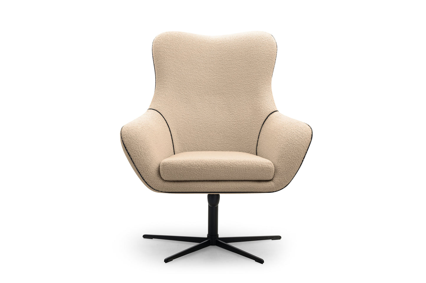 Lask ELIS Swivel Armchair – 88 x 88–106 cm