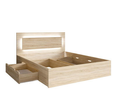 MO Fino Sonoma Oak Bedroom Set