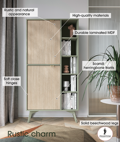 Forest Cabinet RG80 - Storage Cabinet Sand Beige