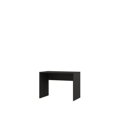 Customizable Genius Murphy Bed with Sofa Set 140 x 200 cm Black Lancelot Oak, LED Lighting