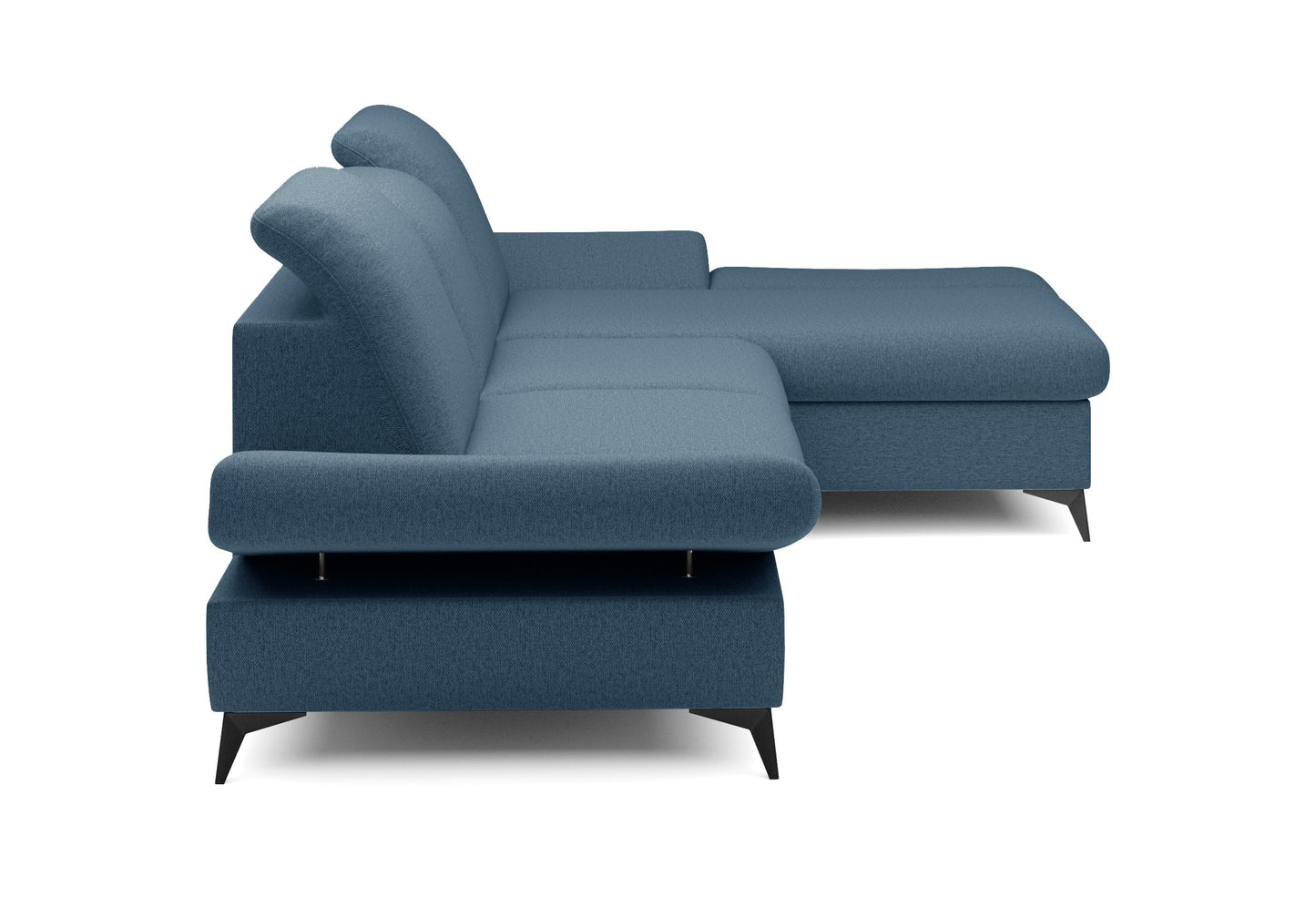 Lask HARPER Corner Sofa with Sleeping Function – 283 x 172 cm – Left or Right Configuration