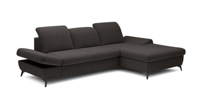 Lask HARPER Corner Sofa with Sleeping Function – 283 x 172 cm – Left or Right Configuration