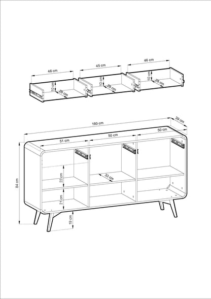 PI Helion Sideboard with Drawers – The Oak of Vincenz