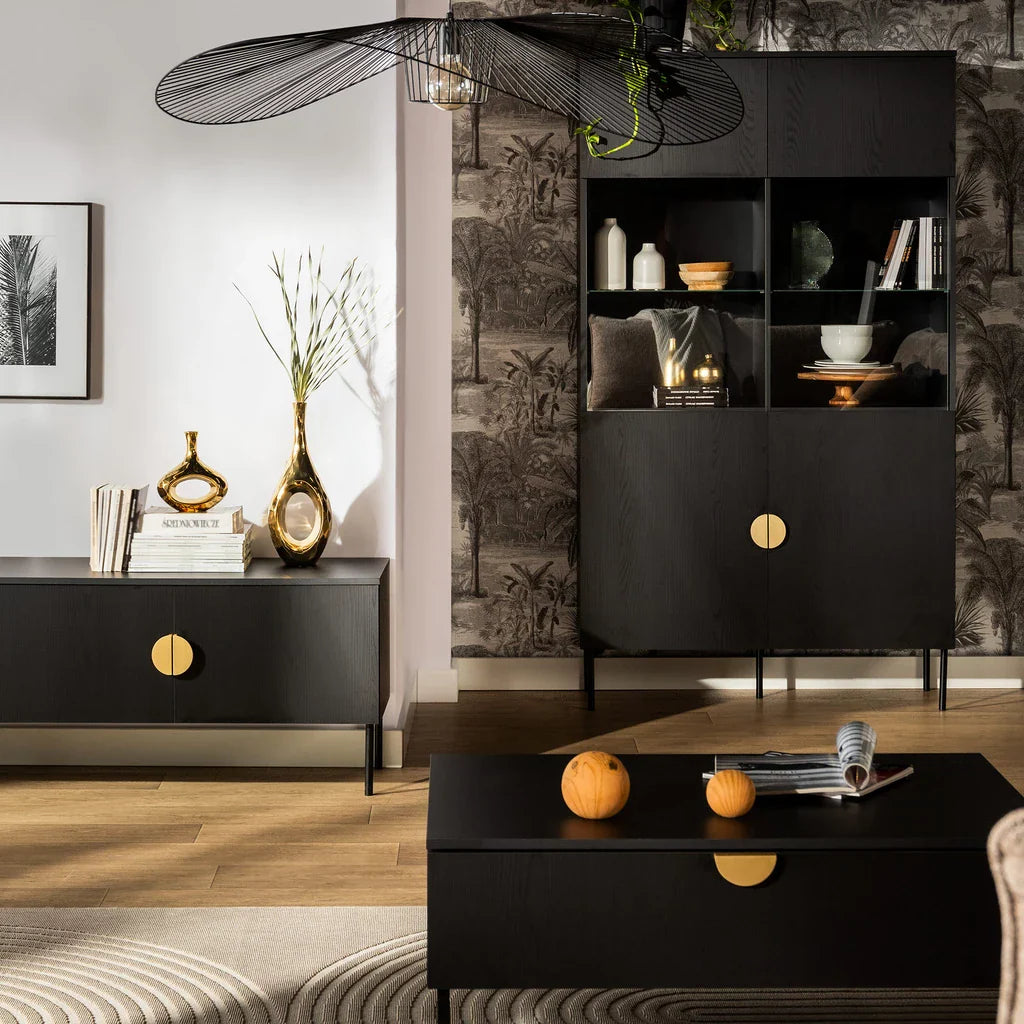 MO Mond Black Coffee Table