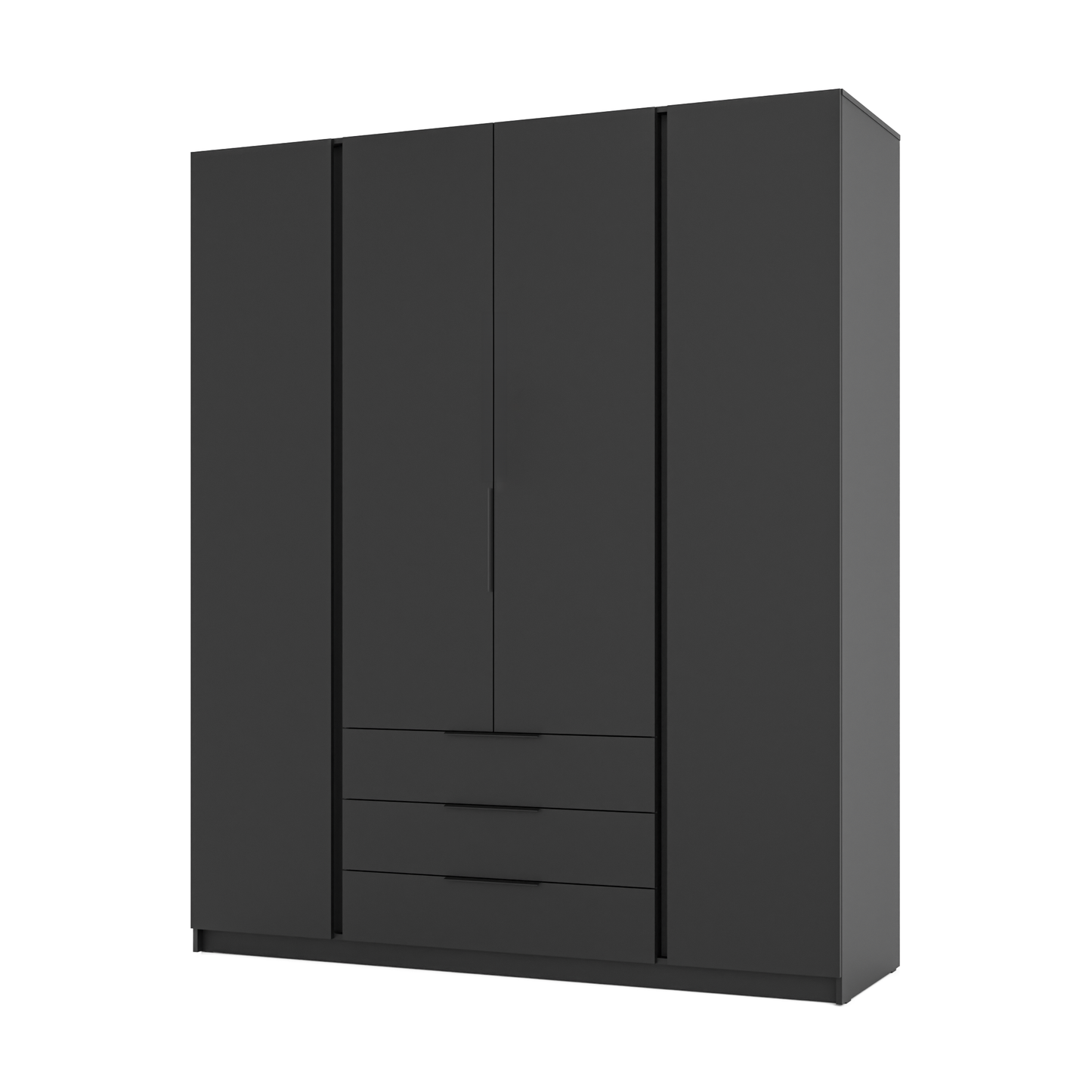 LE KAJA BL/BL 4F 3S Wardrobe