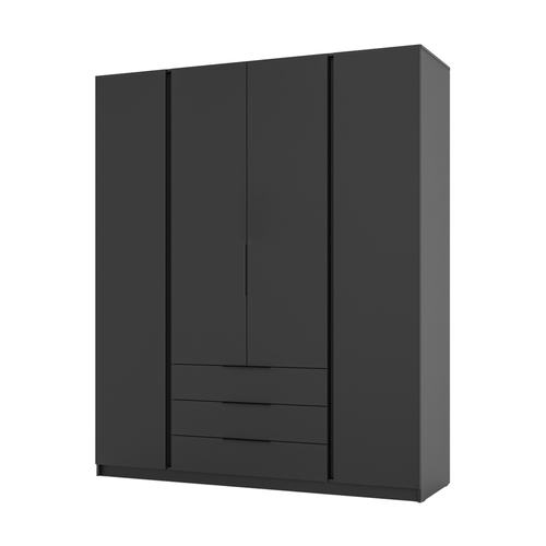 LE KAJA BL/BL 4F 3S Wardrobe