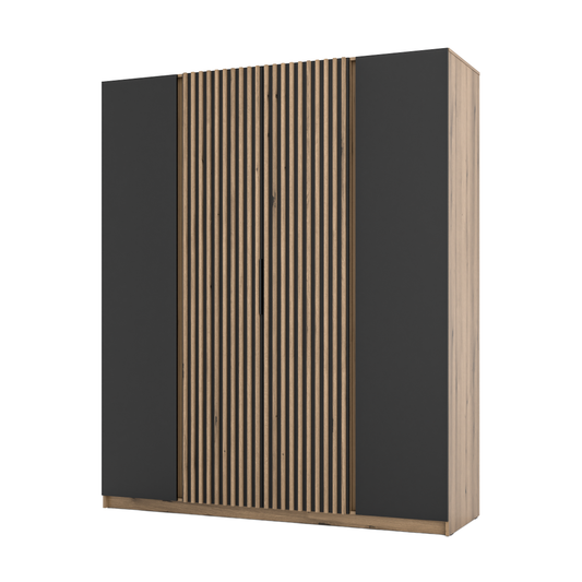 LE KAJA EV/BL-EV 2F 2LAM Wardrobe