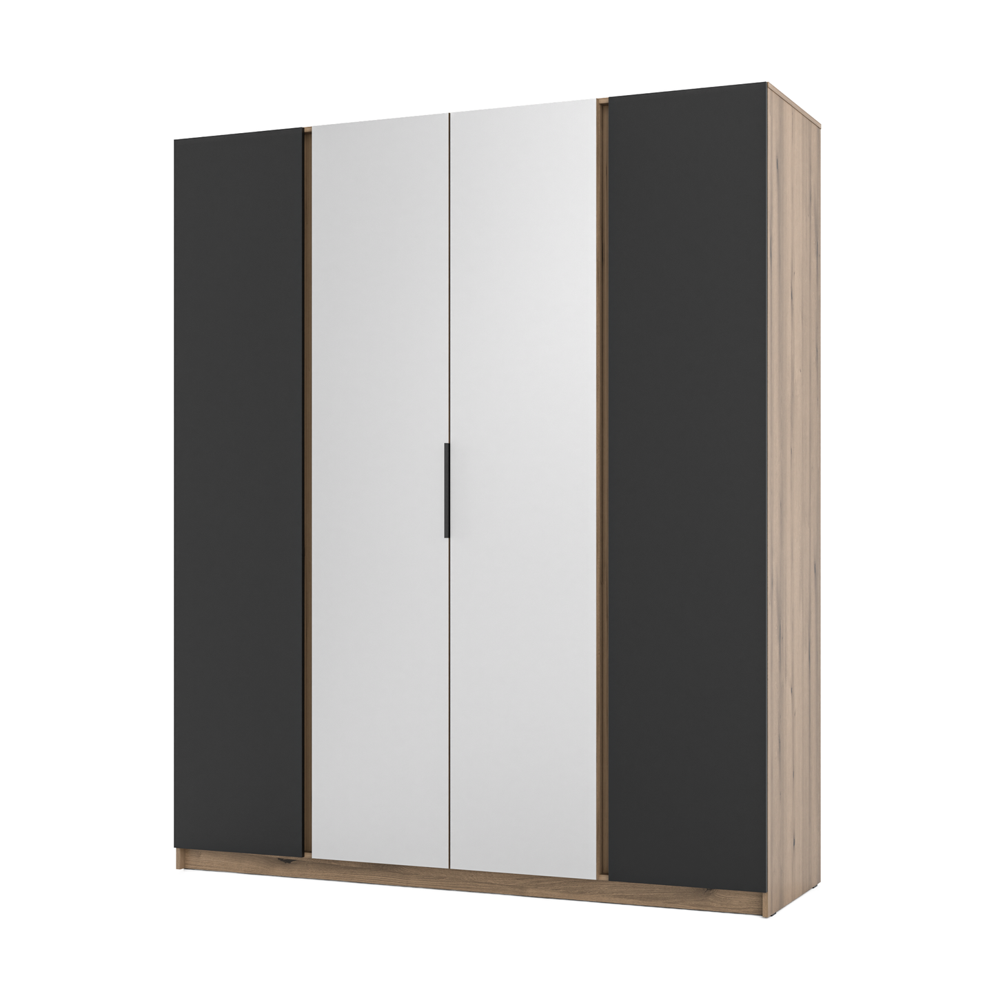LE KAJA EV/BL 2F 2 Wardrobe with Mirror