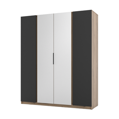 LE KAJA EV/BL 2F 2 Wardrobe with Mirror