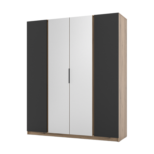 LE KAJA EV/BL 2F 2 Wardrobe with Mirror