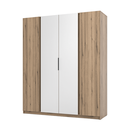 LE KAJA EV/EV 2F 2 Wardrobe with Mirror