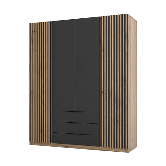 LE KAJA EV/BL-EV 2 LAM 2F 3S Wardrobe