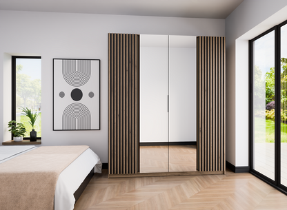 LE KAJA EV/BL-EV 2LAM 2 Wardrobe with Mirror