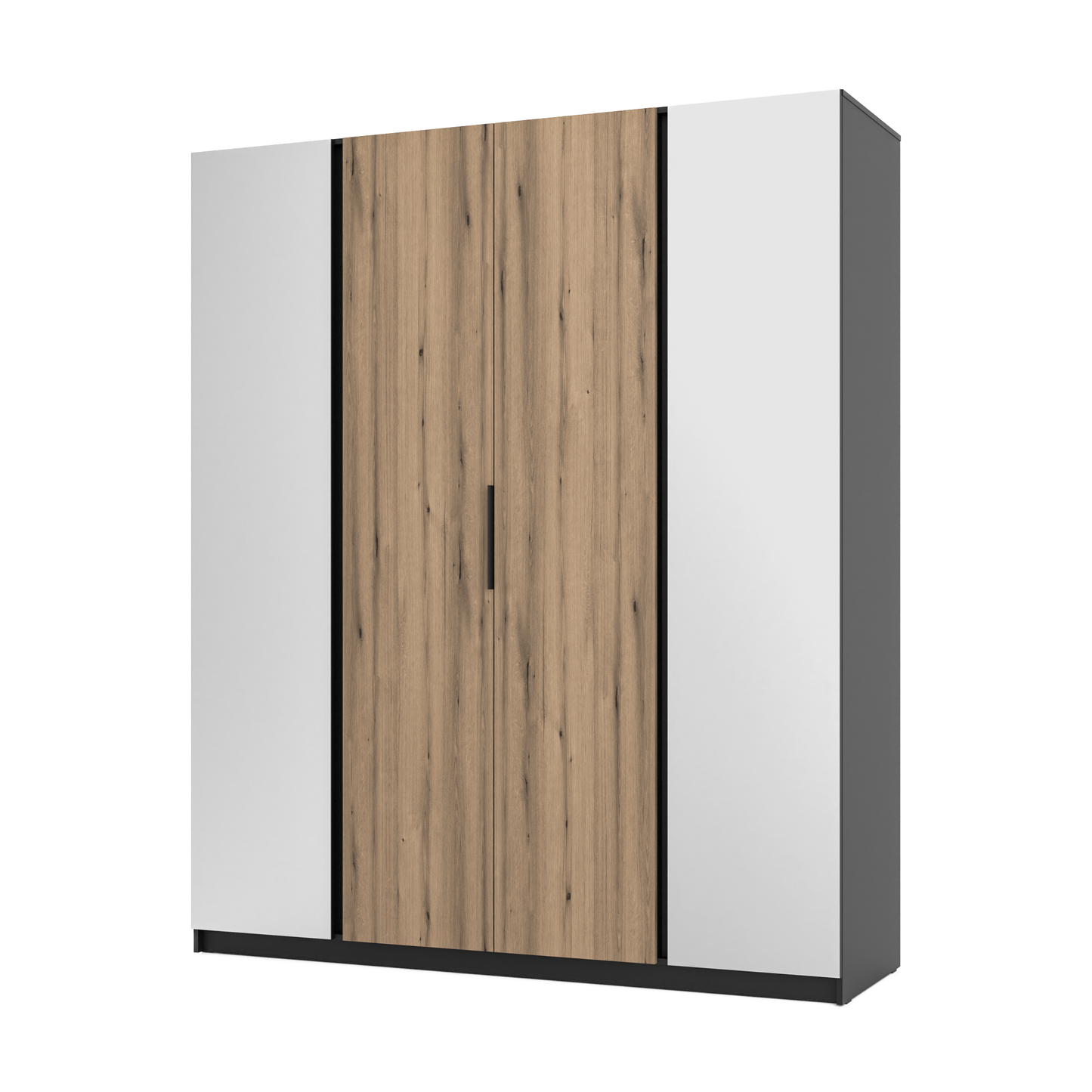 LE KAJA BL/EV 2 2F Wardrobe with Mirror