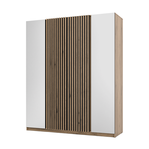 LE KAJA EV/BL-EV 2 2LAM Wardrobe with Mirror