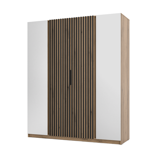 LE KAJA EV/EV-BL 2 2LAM Wardrobe with Mirror