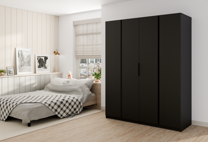 LE KAJA BL/BL 4F  Wardrobe