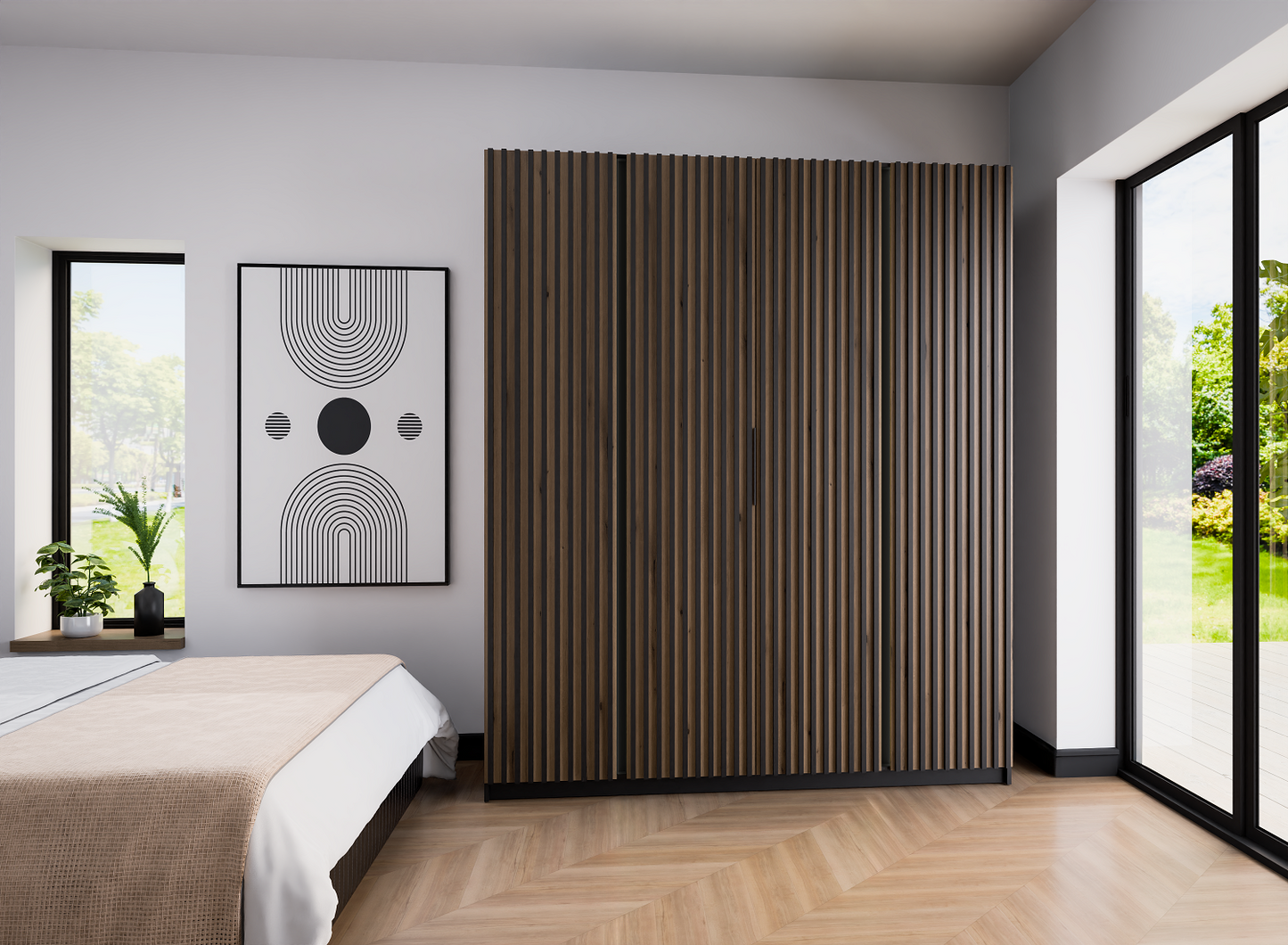 LE KAJA BL/BL-EV 4LAM  Wardrobe