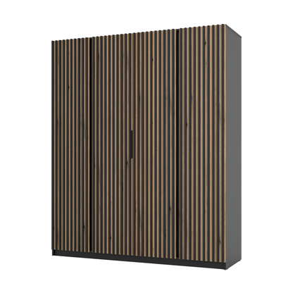 LE KAJA BL/EV-BL 4LAM  Wardrobe