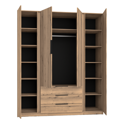 LE KAJA EV/BL-EV 2 LAM 2F 3S Wardrobe