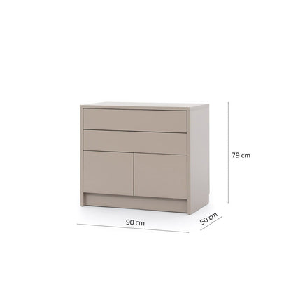 Customizable Genius Murphy Bed Furniture Set 160 x 200 cm Black Lancelot Oak, LED Lighting