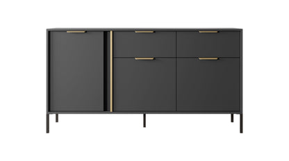 Lask Lars – Sideboard 153 cm with 3 Doors and 2 Drawers