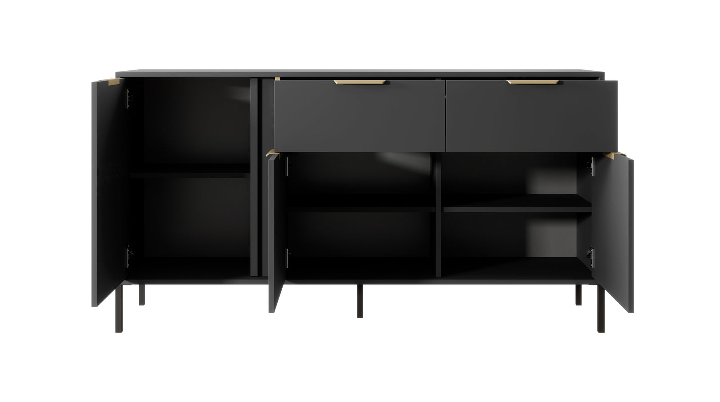 Lask Lars – Sideboard 153 cm with 3 Doors and 2 Drawers