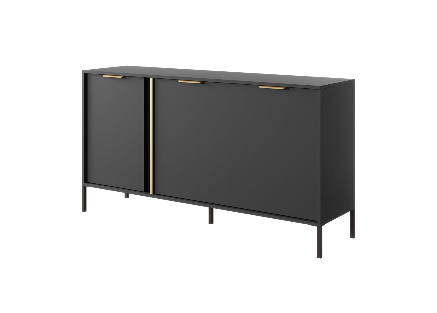 Lask Lars – Sideboard 153 cm with 3 Doors