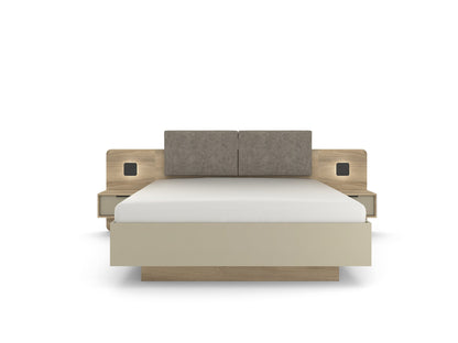 Lask Letto – Bed with Integrated Nightstands