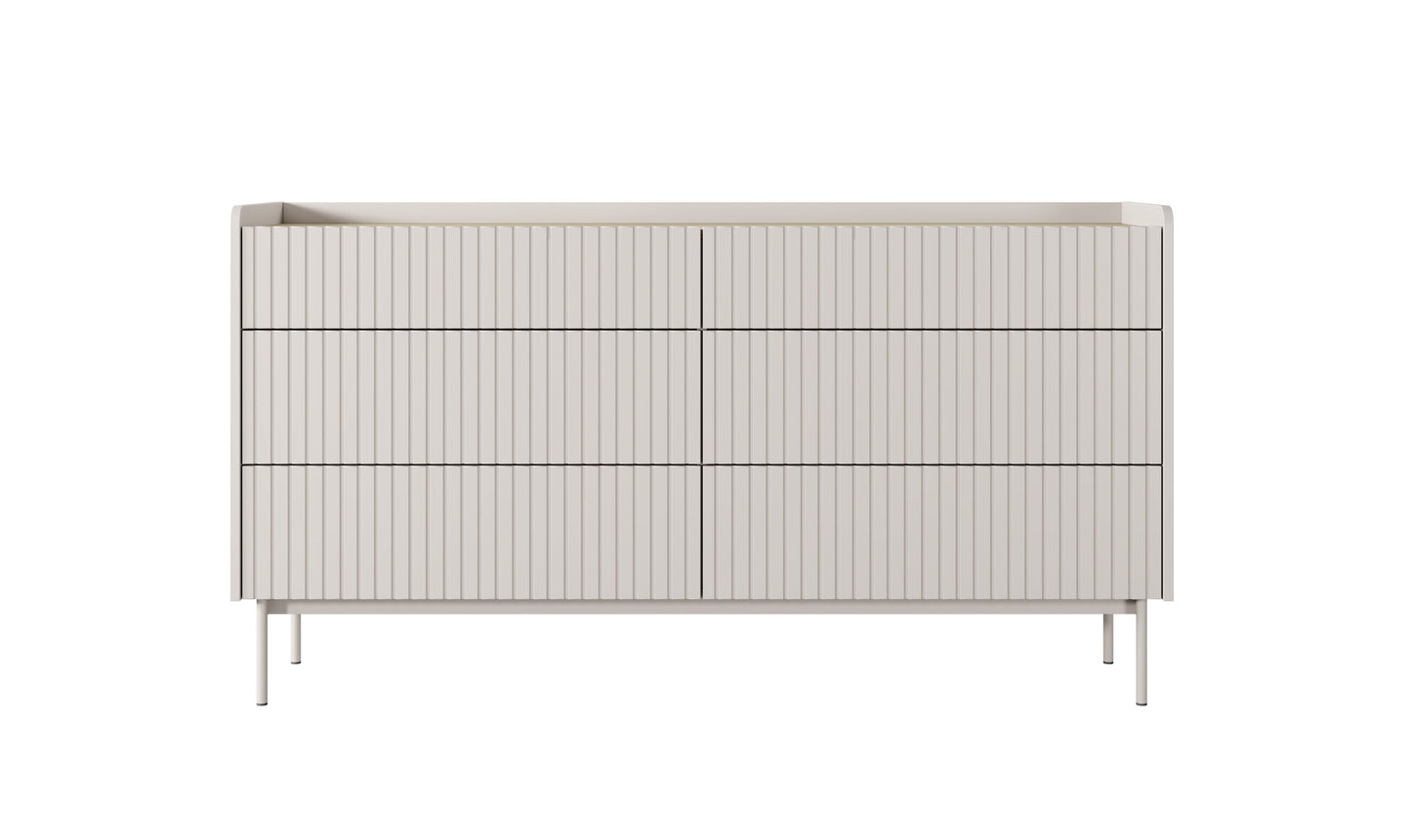 Lask Level – Sideboard 153 cm with 6 Drawers