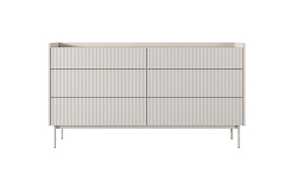 Lask Level – Sideboard 153 cm with 6 Drawers
