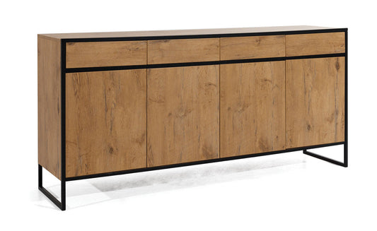 NE Loft Sideboard – 4 Doors & 4 Drawers – 190 cm