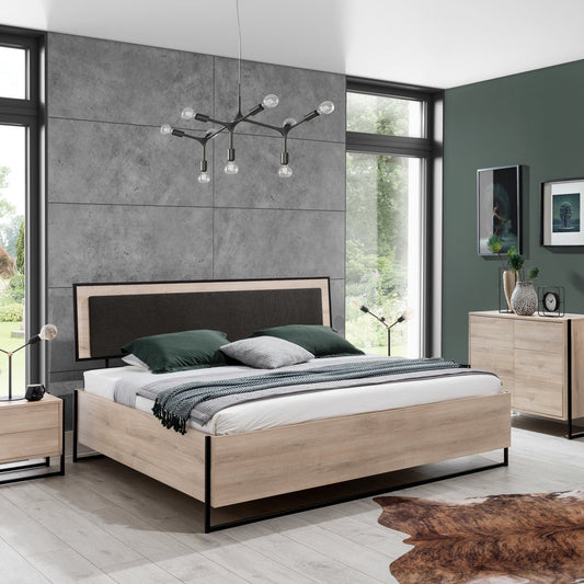NE Loft Lorenzo – Bed with Storage 140 × 200 cm