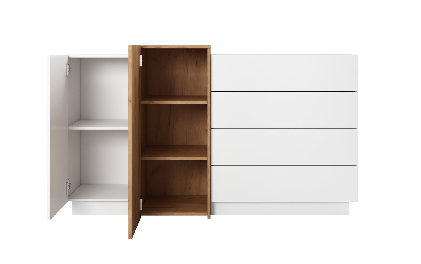 Lask 3D – Sideboard 2 Doors, 4 Drawers