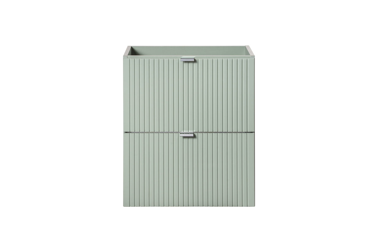 Line Reed Green with 2 Drawers Bathroom Set 50CM SET-LRG with Oak Countertop