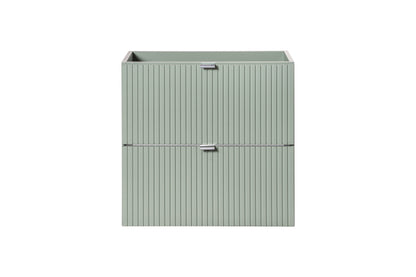 Line Reed Green with 2 Drawers Bathroom Set 60CM UN PATI SET-LRG B OAK