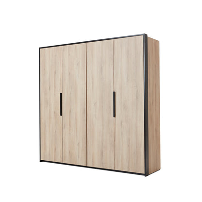 NE Loft Lorenzo – 4-Door Wardrobe 204 cm
