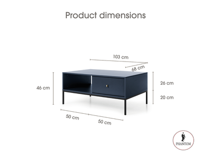 Mono Coffee Table  Beige