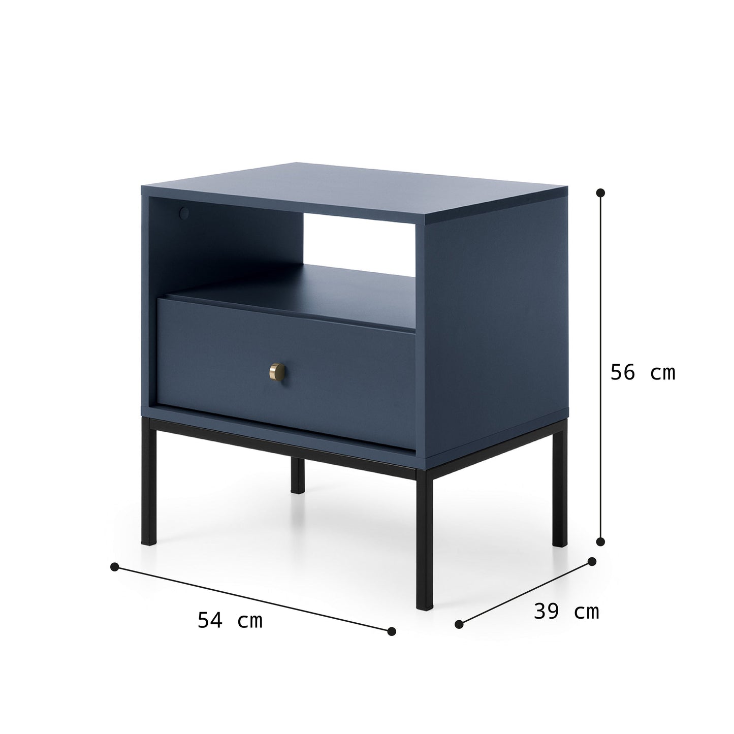 Mono Nightstand Navy