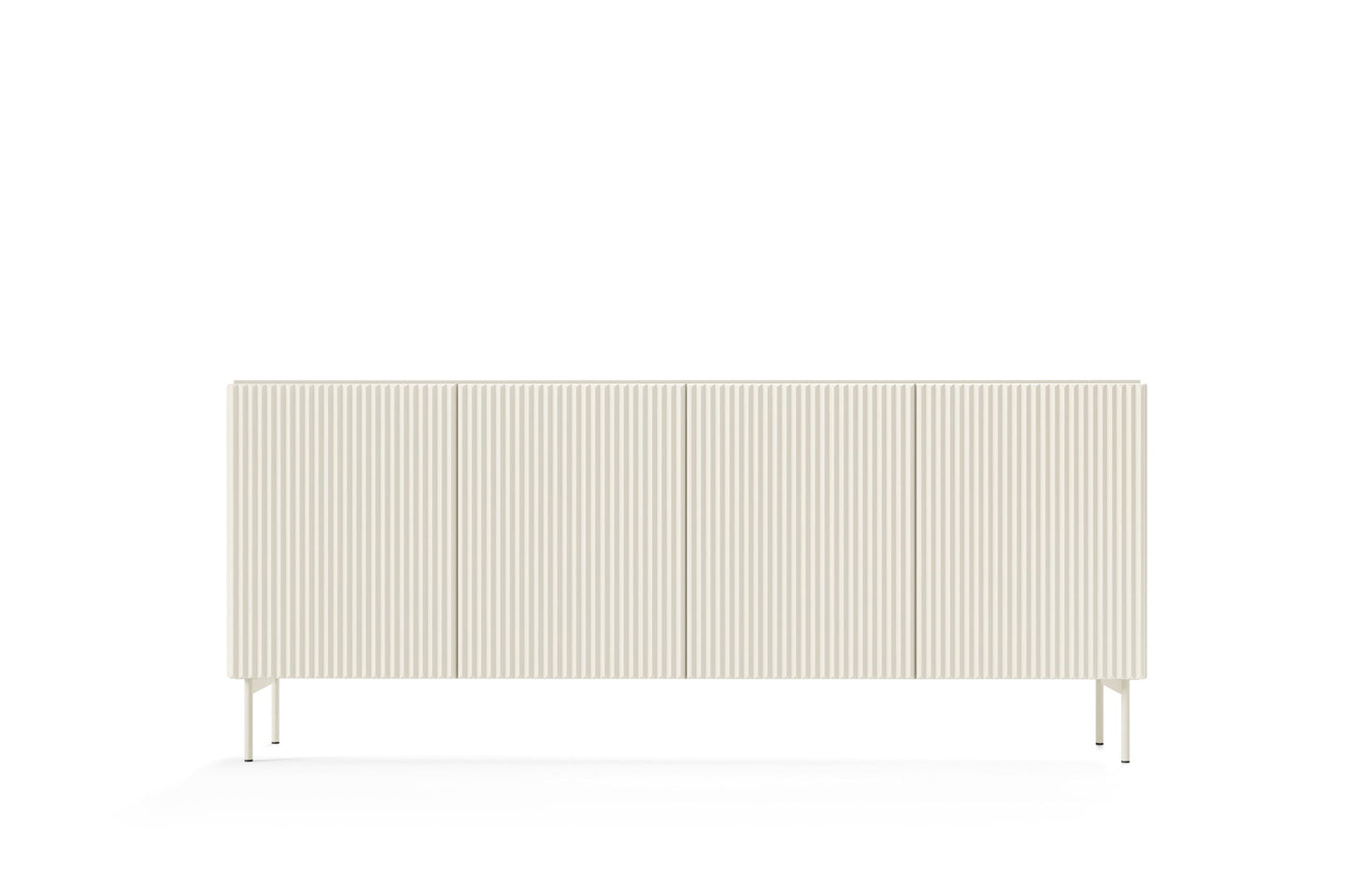 Lask Multi Cashmere – Sideboard 195 cm with 4 Doors (195.2 × 81.2 × 39.8 cm)