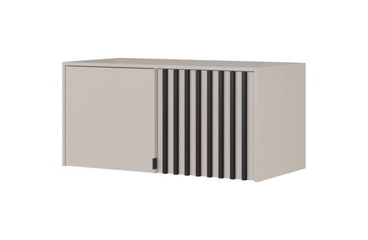 NELLY 2D WARDROBE EXTENSION Cashmere / Black SLATS