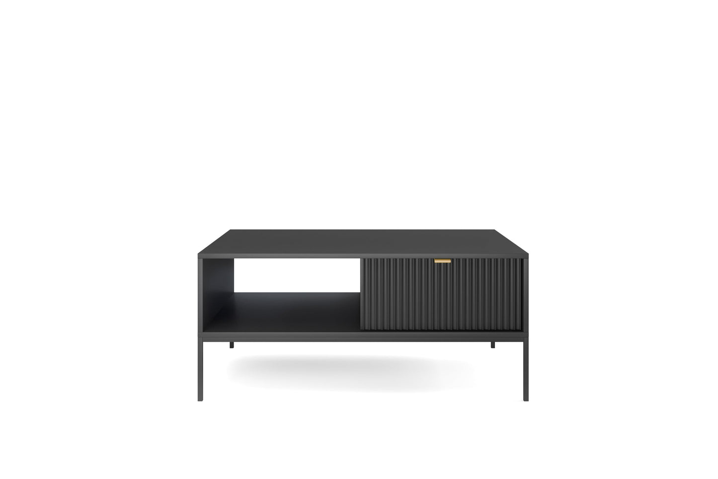 Nova Coffee Table Black - Modern Design and Practical Functionality