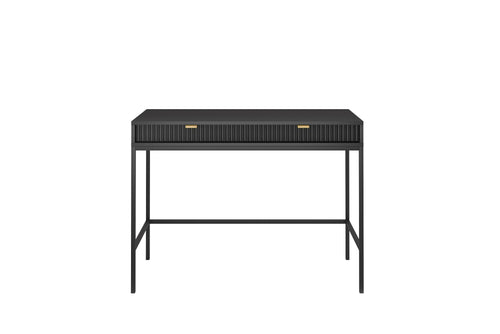 Nova Vanity Table Black - A Fusion of Modern Elegance and Practical Storage
